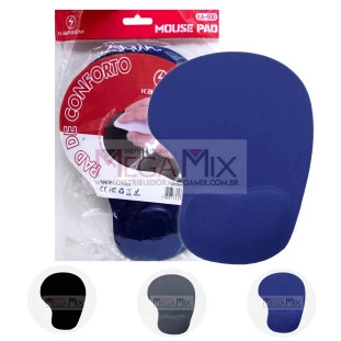 Mouse Pad c/Apoio em Gel KA-600  - Kapbom