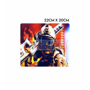 Mouse Pad (Soldado) 22cm x 20cm Sou Gamer M3