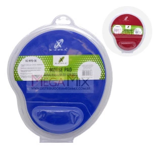 Mouse Pad c/Apoio em Gel Confort MPD-06 -X-CELL