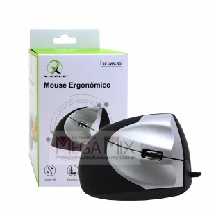 Mouse Vertical Com Fio USB XC-MS-30 - X-Cell