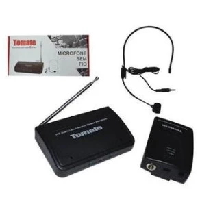 Microfone Profissional Sem Fio MT-2201 - Tomate
