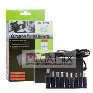 Fonte Carregador para Notebook Universal 120W LEY-27