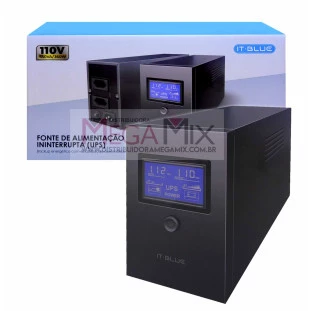 Nobreak UPS 650VA 360W 110V MAX-0401 - It Blue