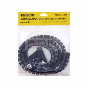 Organizador de Fios e Cabos Espiral BOM-5539 - Bomvink