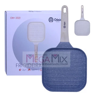 Frigideira Grill Antiaderente OIH-2021 - Oásis