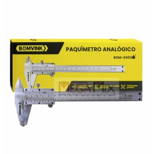 Paquímetro Analógico BOM-6501 - Bomvink