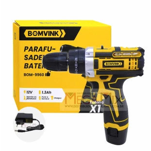 Parafusadeira sem Fio 12V BOM-9960 - Bomvink