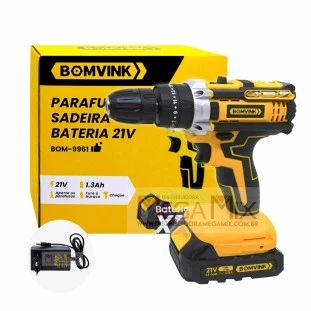Parafusadeira sem Fio 21V BOM-9961 - Bomvink