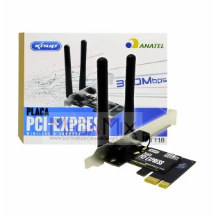 Placa PCI Express Wirelles 300Mbps KP-T118