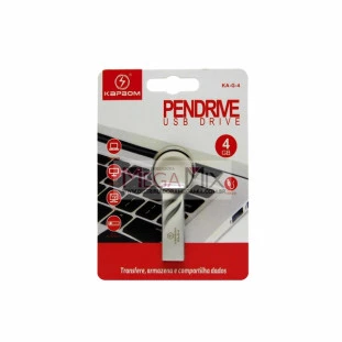 Pendrive USB 2.0 4GB KA-G-4 - Kapbom