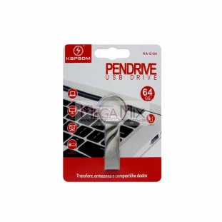 Pendrive USB 2.0 64GB KA-G-64 - Kapbom