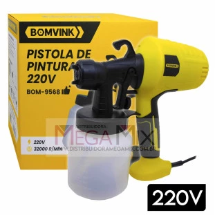 Pistola de Pintura Pulverizadora 800ML 220V BOM-9568 - Bomvink