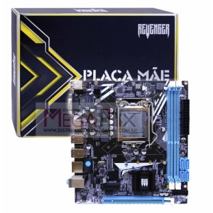 Placa Mãe LGA1155 DDR3 KP-H61/K - Revenger