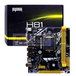 Placa Mãe LGA1150 DDR3 240 Pinos G-H81/M - Revenger