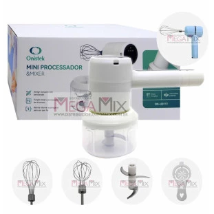 Mini Processador e Mixer Recarregável 800mAh ON-UD117 - Onistek