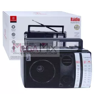 Rádio Portátil AM/FM/SW KA-8816 - Kapbom
