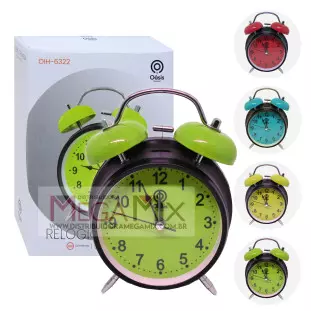 Relógio Despertador de Mesa OIH-6322 - Oásis