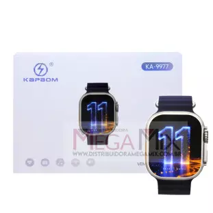 Relógio Inteligente Smart Watch 49mm + 7 Pulseiras KA-9977 - Kapbom
