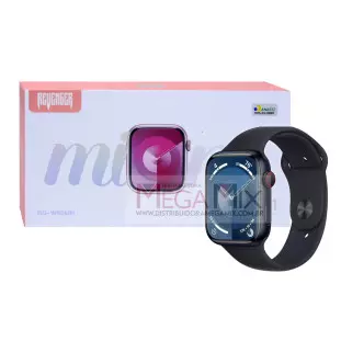 Relógio Inteligente Smart Watch 1.75" + 3 Pulseiras RG-W65MN - Revenger