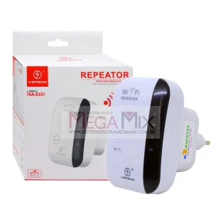 Repetidor de Sinal Wi-fi 54Mbps KA-X331 - Kapbom