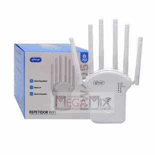 Repetidor de Sinal WI-FI 1200Mbps KP-RW405 - Knup