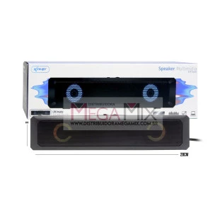 Caixa de Som para PC/Notebook 6W KP-RO802 - Knup