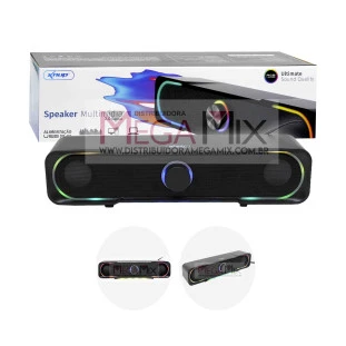Caixa de Som para PC/Notebook 6W KP-RO803 - Knup