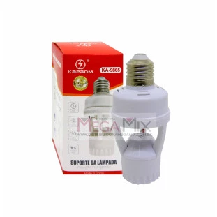 Sensor de Presença para Lâmpada Soquete KA-9865 - Kapbom