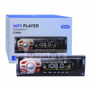Som Automotivo com Bluetooth KP-C16BH - Knup