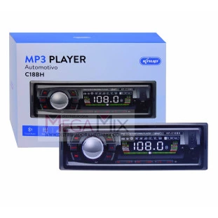 Som Automotivo com Bluetooth KP-C18BH - Knup