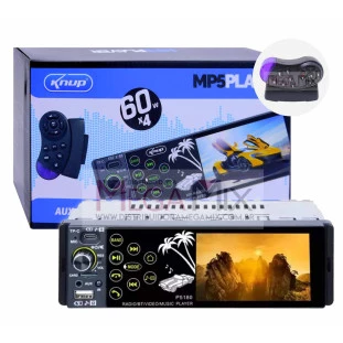 Som Automotivo Multimidia MP5 com Bluetooth KP-RA903 - Knup