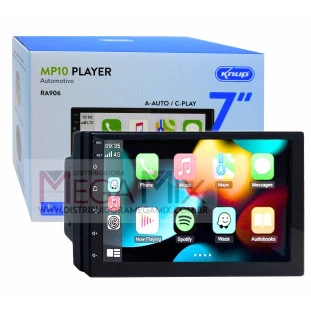 Central Multimidia Automotivo MP10 Android/iOS 2 DIN 7" KP-RA906 - Knup