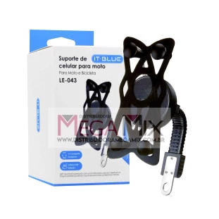 Suporte de Celular para Moto 6'' LE-043 - It-Blue
