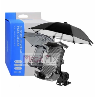 Suporte de Celular para Moto e Bicicleta com Proteção  LE-137 - It Blue