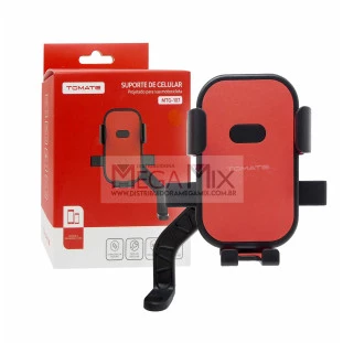 Suporte de Celular para Moto e Bicicleta MTG-107 - Tomate