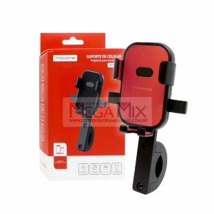 Suporte de Celular para Moto e Bicicleta MTG-108 - Tomate