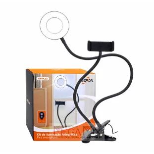 Suporte de Mesa Articulado com LED OR-PL32 – Oberon