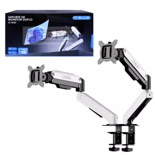Suporte para Monitor Duplo 32" LE-3652 - It-Blue