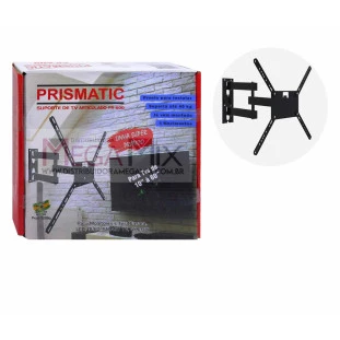 Suporte Articulável com Inclinação para TV 10''- 60'' PR-600 - Prismatic