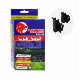 Suporte Fixo para TV 10'' a 72'' Caixa