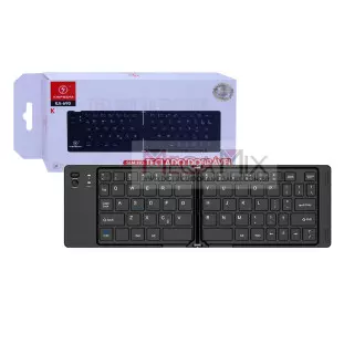 Mini Teclado Dobrável Recarregável KA-690 K - Kapbom