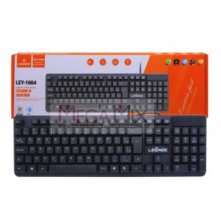 Teclado com Fio USB LEY-1604 - Lehmox 