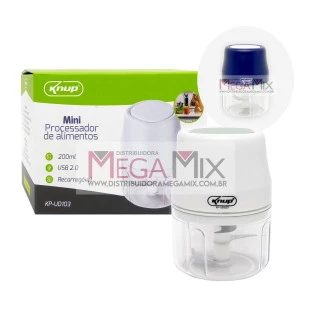 Mini Processador de Alimento Recarregável KP-UD103 - Knup