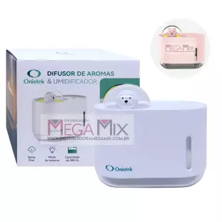 Umidificador de Ar e Aromatizador (Urso) 300ml ON-UM650 - Onistek