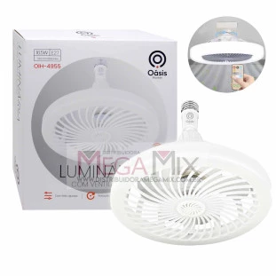 Ventilador de Teto com Lâmpada Led OIH-4955 - Oásis