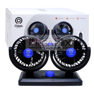 Ventilador Automotivo Duplo 12V OIH-6013 - Oásis