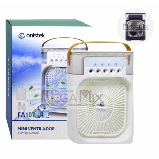Mini Ventilador e Umidificador de Mesa 600ml ON-FA107 - Onistek