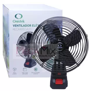 Ventilador Portátil Recarregável ON-FA109 - Onistek