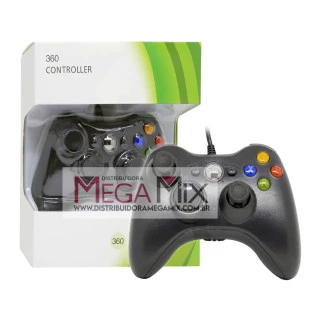 Controle para Xbox X-360 e PC com Fio LP