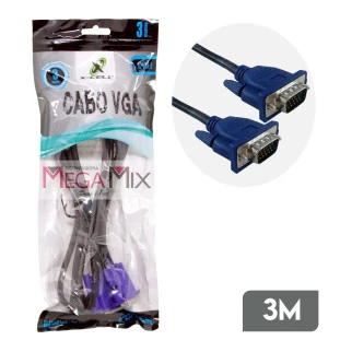 Cabo VGA para Monitor 3M XC-VGA-3 - X-cell
